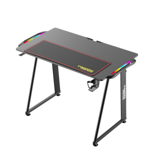Twisted Minds A Shaped Gaming Desk Carbon fiber texture - RGB Twisted Minds A Shaped Gaming Desk Carbon fiber texture - RGB